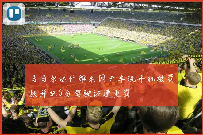 马马尔达什维利因开车玩手机被罚款并记6分驾驶证遭重罚